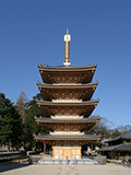 Kongo Gumi Co.,Ltd. Honen-ji Temple five-story pagoda